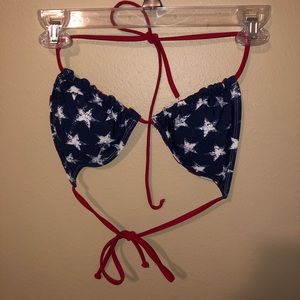 Target swim suit (reversible top)